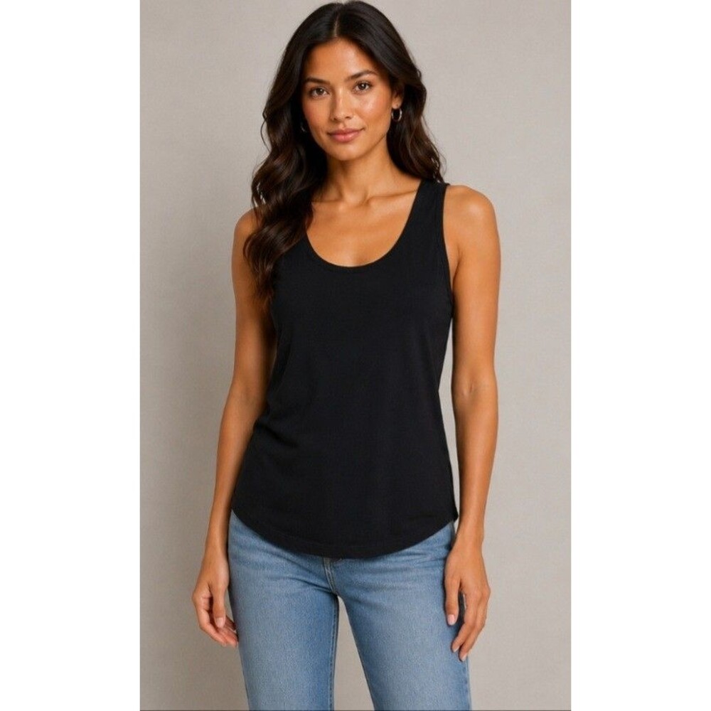 Old Navy Sz Medium Womens Ribbed Tank Top Sleeveless Pull Over NWOT